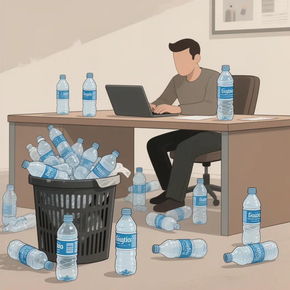 Refill a bottle you already own — One possibility