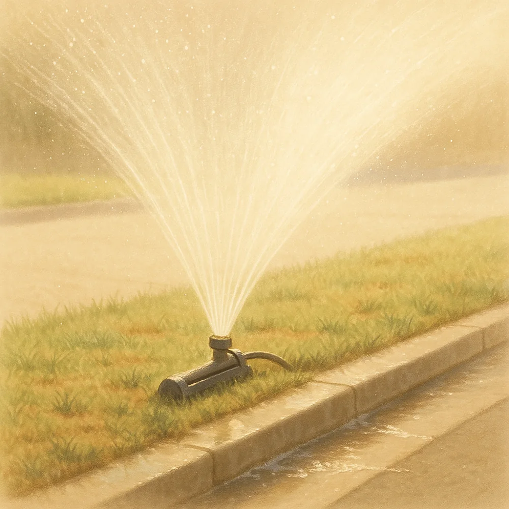 Water closer to the roots — One possibility