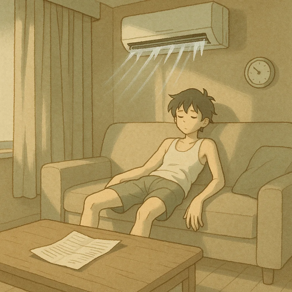 Try a fan when conditions allow — One possibility