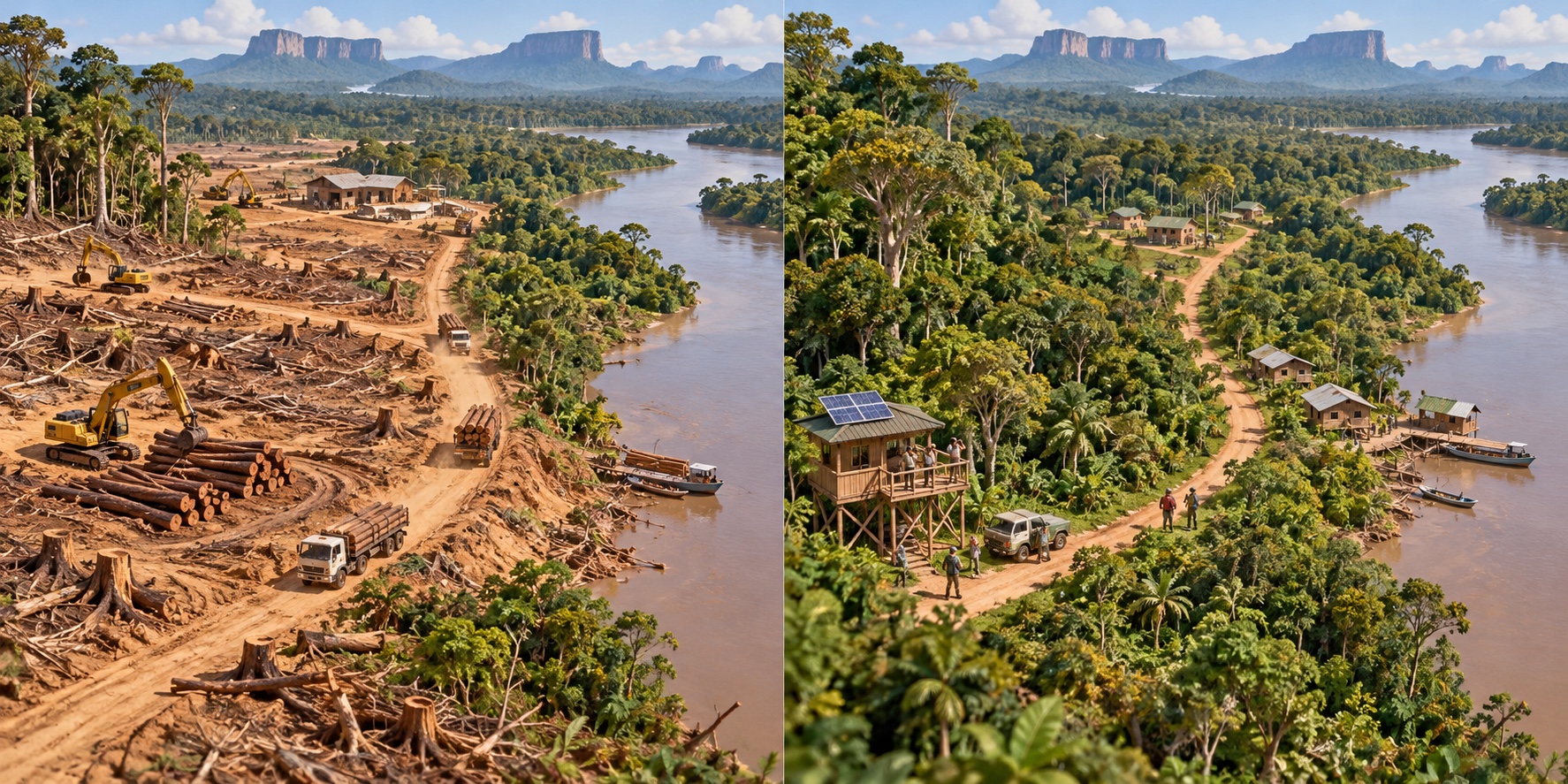 Amazzonia brasiliana. Tagli e incendi avanzano senza controlli efficaci / Controlli sul territorio e tutela della foresta rimasta
