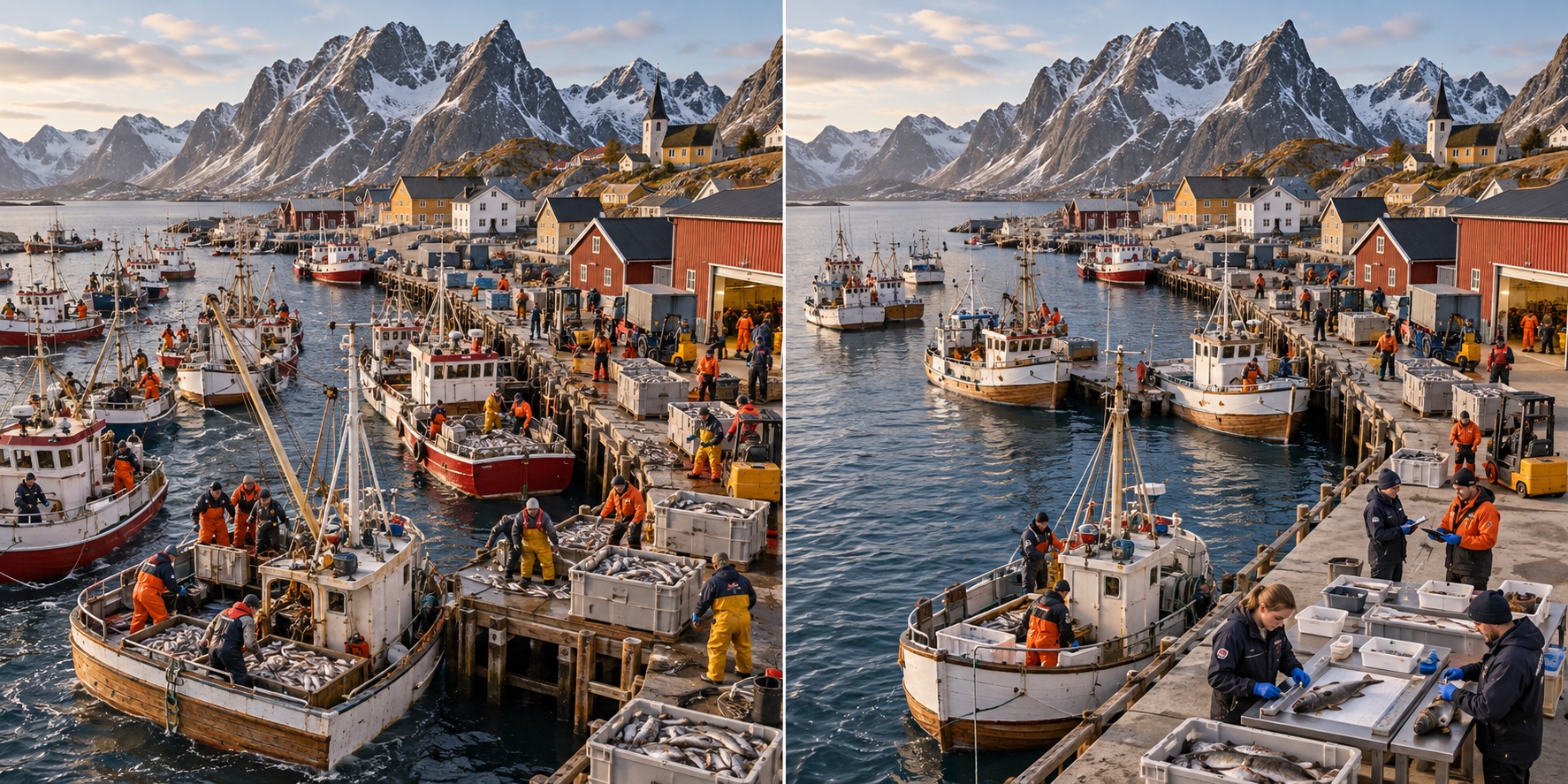 Norvegia · pesca nel Mare di Barents. Le catture superano ciò che lo stock può sostenere / Quote, controlli e ricerca guidano la pesca