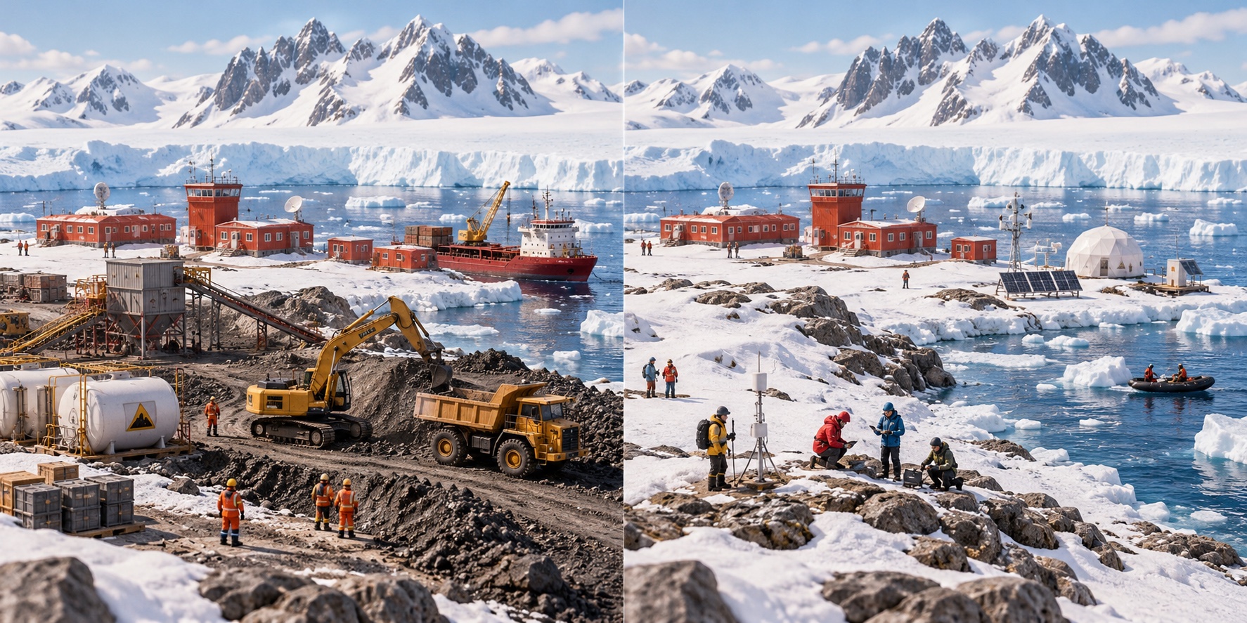 Antartide. L’estrazione potrebbe trasformare la costa antartica / Ricerca e tutela ambientale guidano le attività