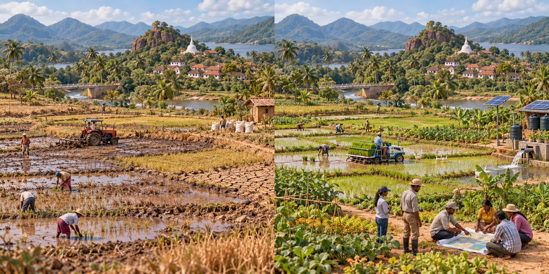 Sri Lanka. La transizione agricola cambia senza alternative pronte / Prove e assistenza accompagnano nuove pratiche