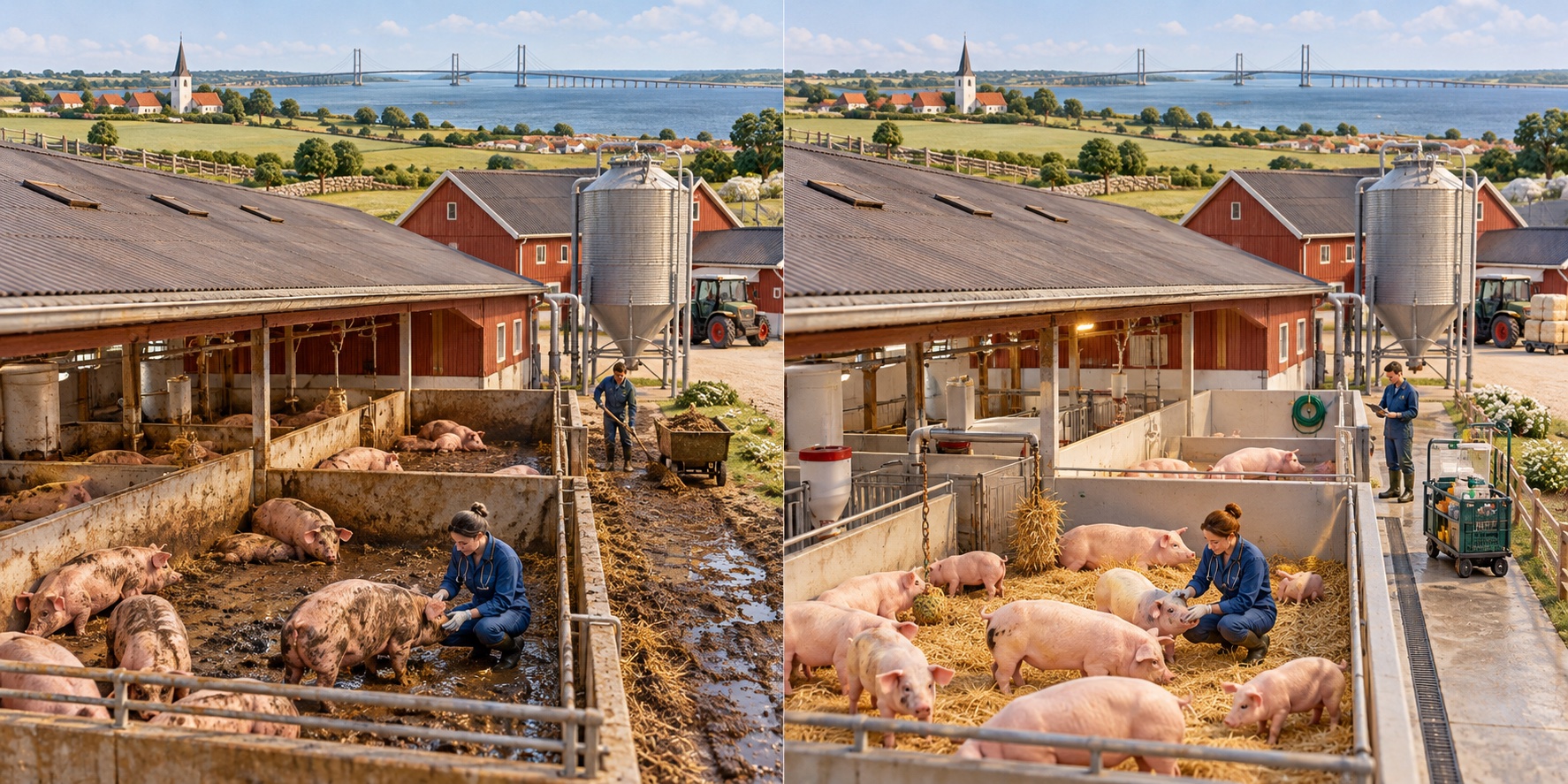 Dänemark · Zucht und Überwachung | DANMAP. Antibiotika begleiten das Tierwachstum / Prävention und Tierärzte leiten die notwendige Pflege