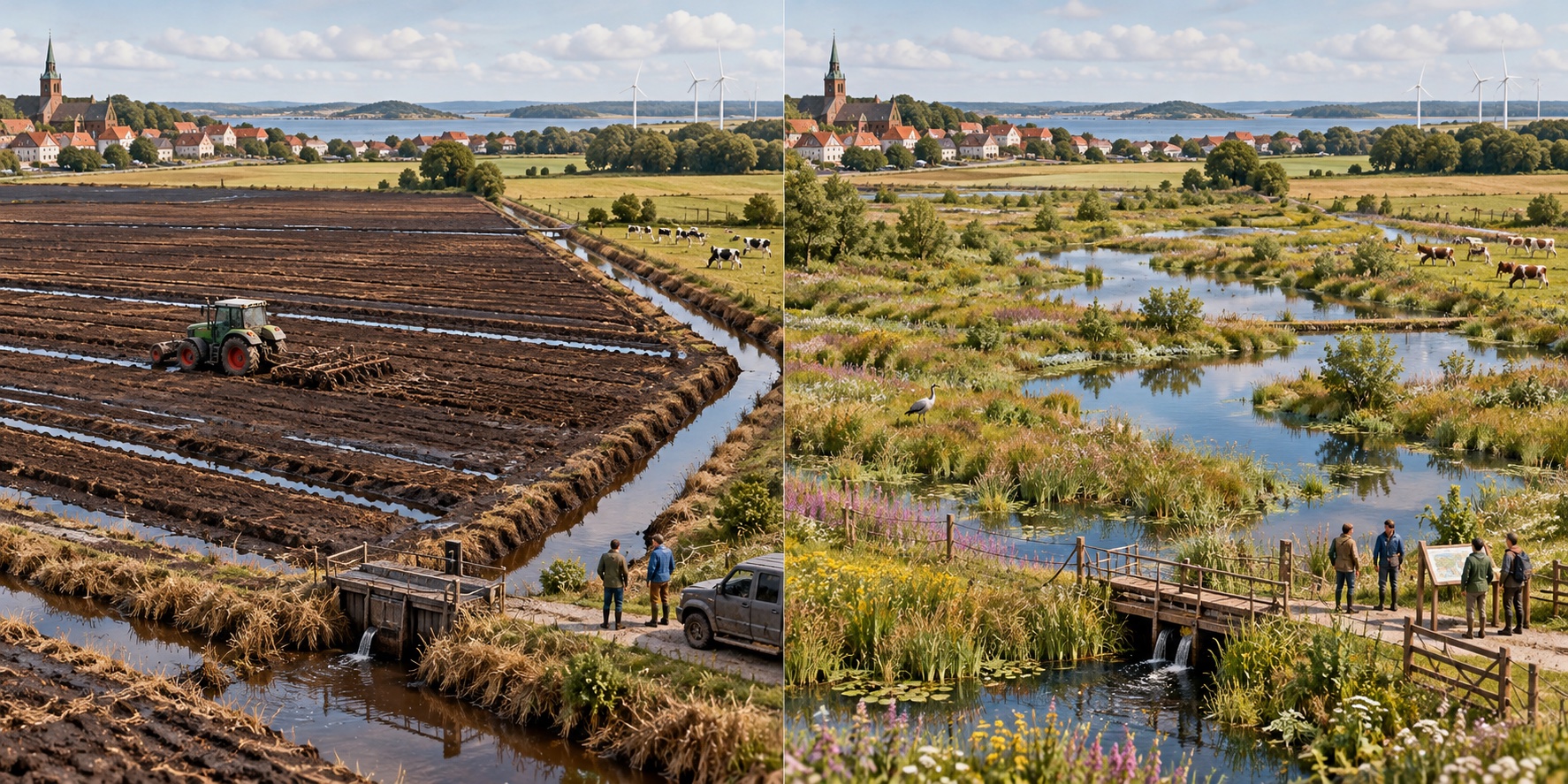 Unione europea e Danimarca · politiche agricole. I sussidi non garantiscono risultati climatici / Incentivi e ripristino sono legati a risultati verificabili