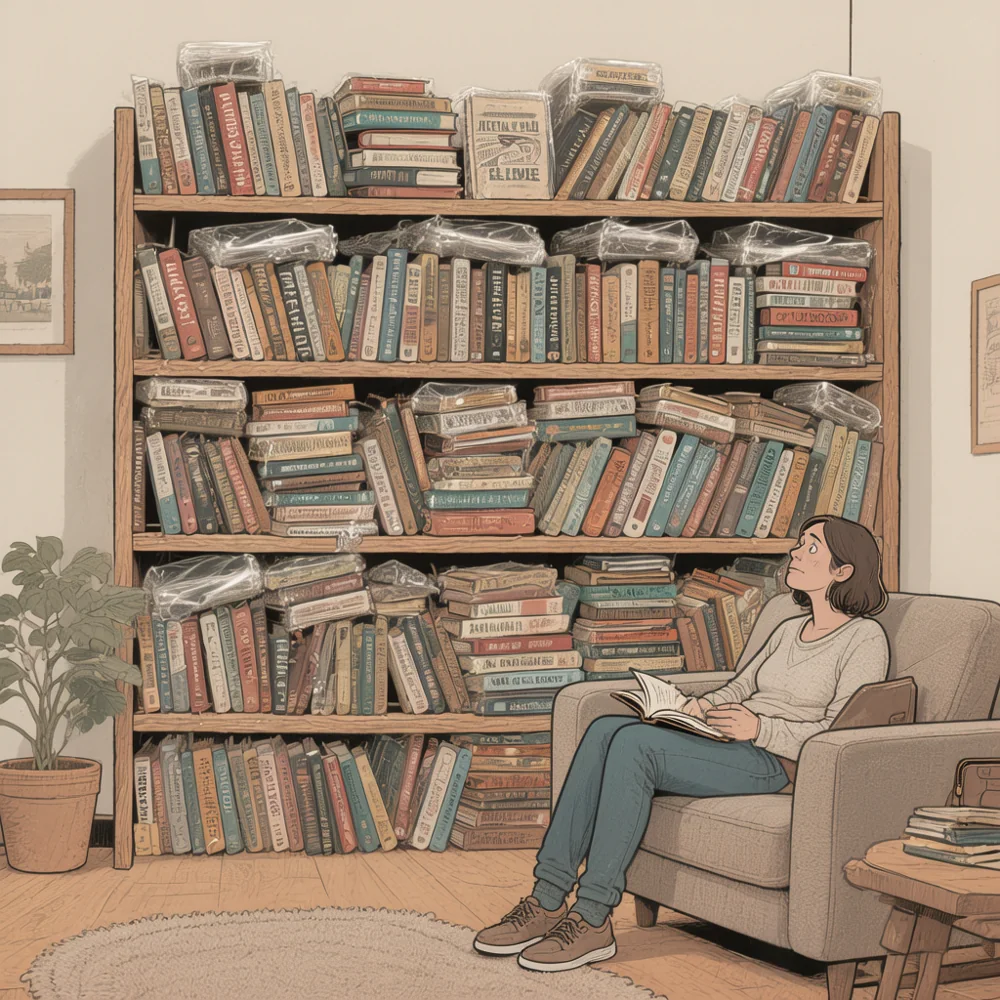 Ein Buch vor dem Kauf ausleihen — Eine Möglichkeit