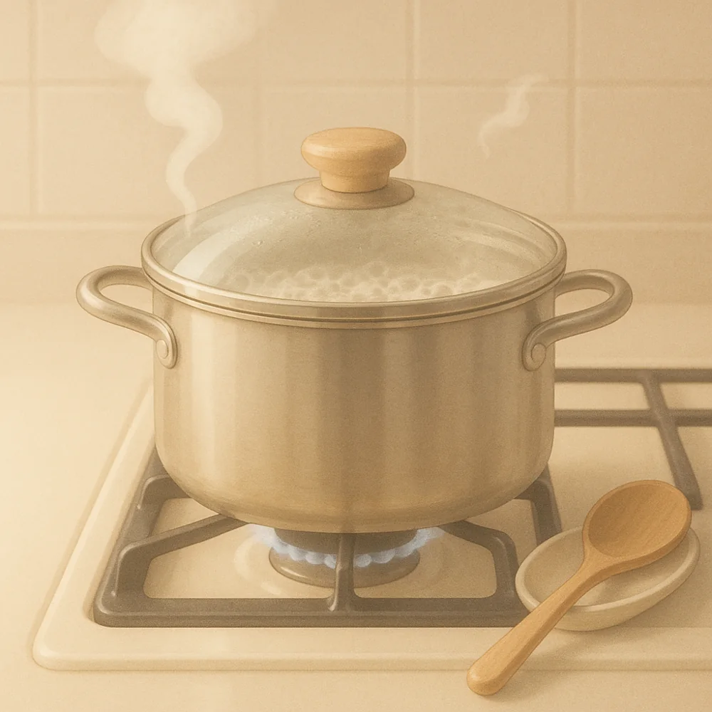 Use a lid when the recipe allows — Another possibility