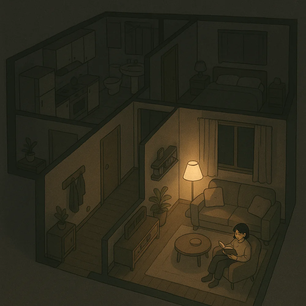 Switch off an unused light — Another possibility