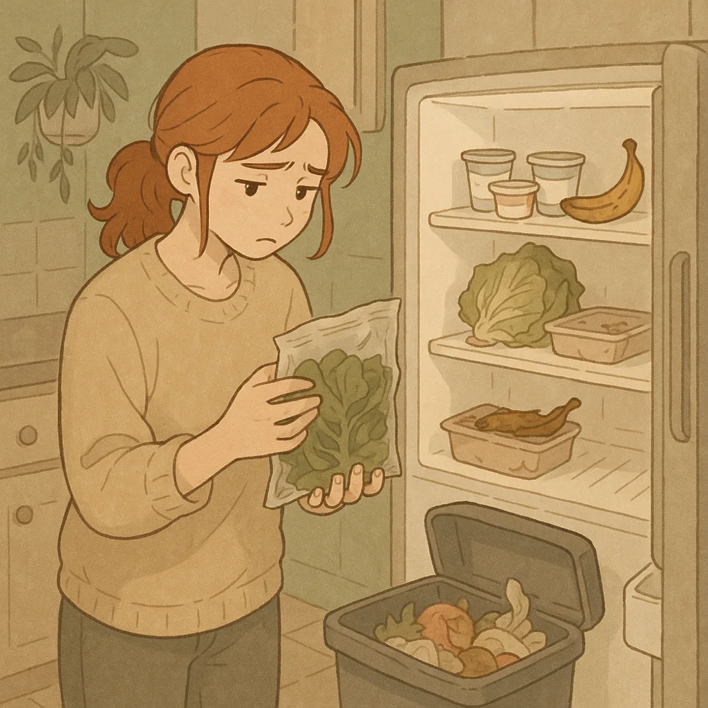 Plan a meal around what you have — One possibility