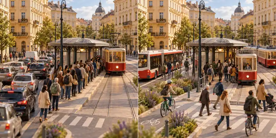 Viena · Áustria. O ingresso é acessível, mas os passeios não são suficientes / Tarifas acessíveis e uma rede frequente funcionam em conjunto