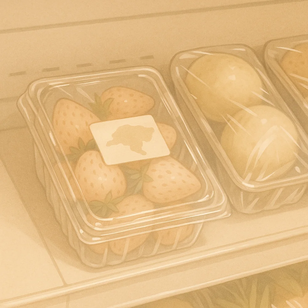 Nach der Erzeugung von Obst und Gemüse fragen — Eine Möglichkeit