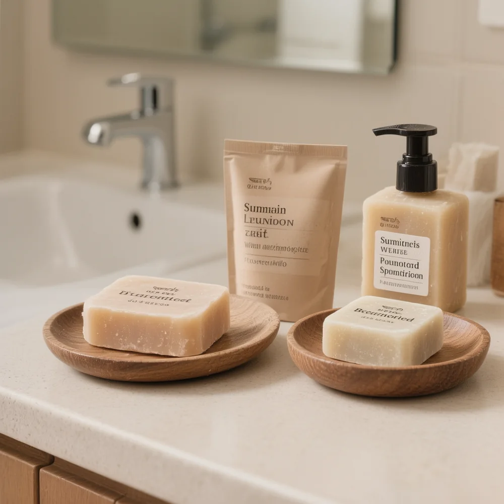 Try a solid soap that suits you — Another possibility