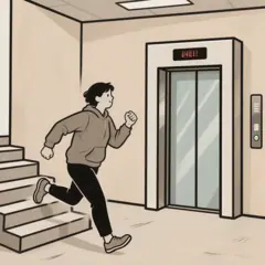 Take the stairs when you can — Another possibility
