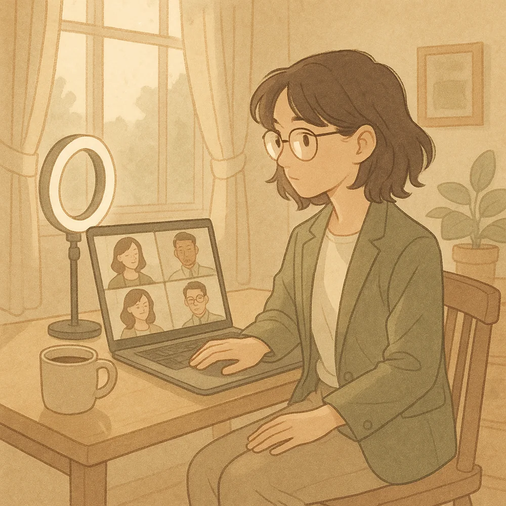 Use a video call when a trip adds little — Another possibility